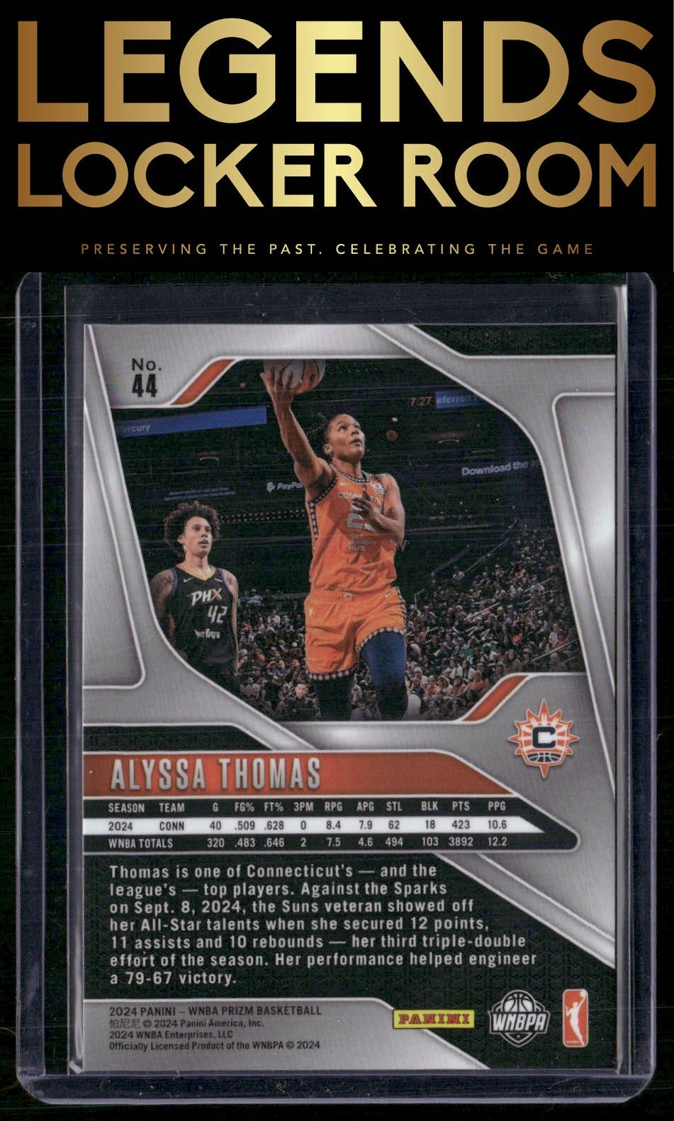 2024 Panini Prizm WNBA #44 Alyssa Thomas