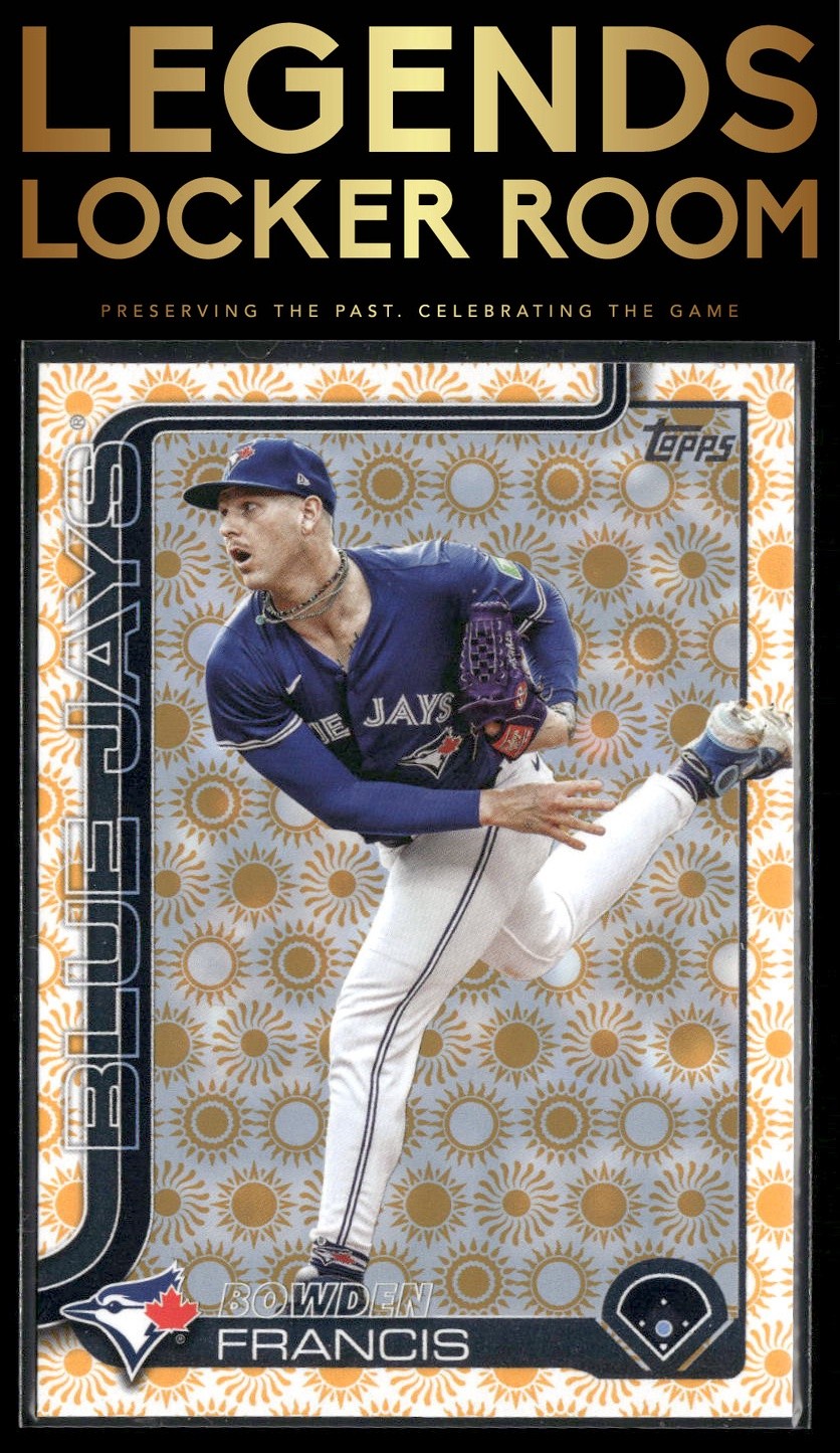 2025 Topps #685 Bowden Francis Holiday Sun