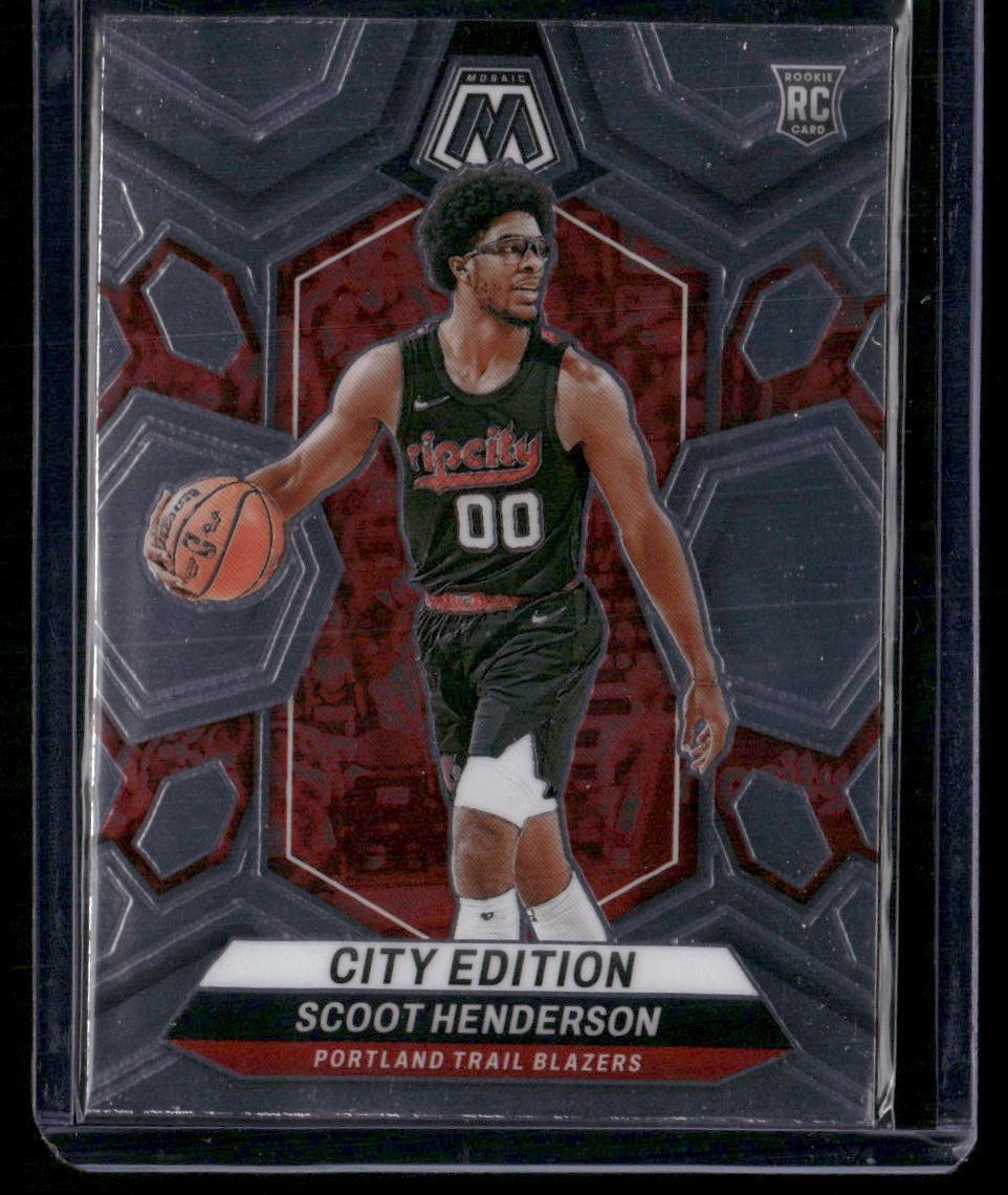 2023-24 Panini Mosaic #275 Scoot Henderson
