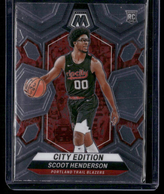 2023-24 Panini Mosaic #275 Scoot Henderson