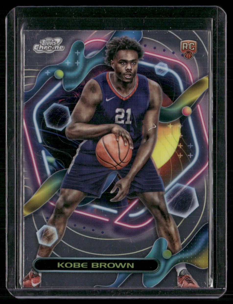 2023-24 Topps Chrome Cosmic #177 Kobe Brown