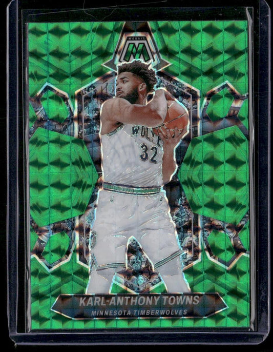 2023-24 Panini Mosaic #78 Karl-Anthony Towns Green