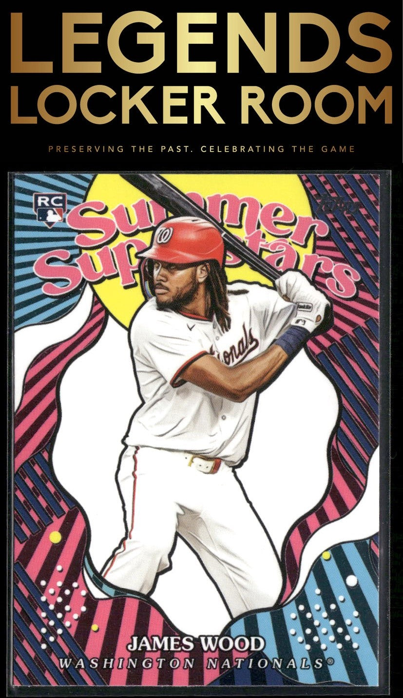2025 Topps #SS-39 James Wood Summer Superstars