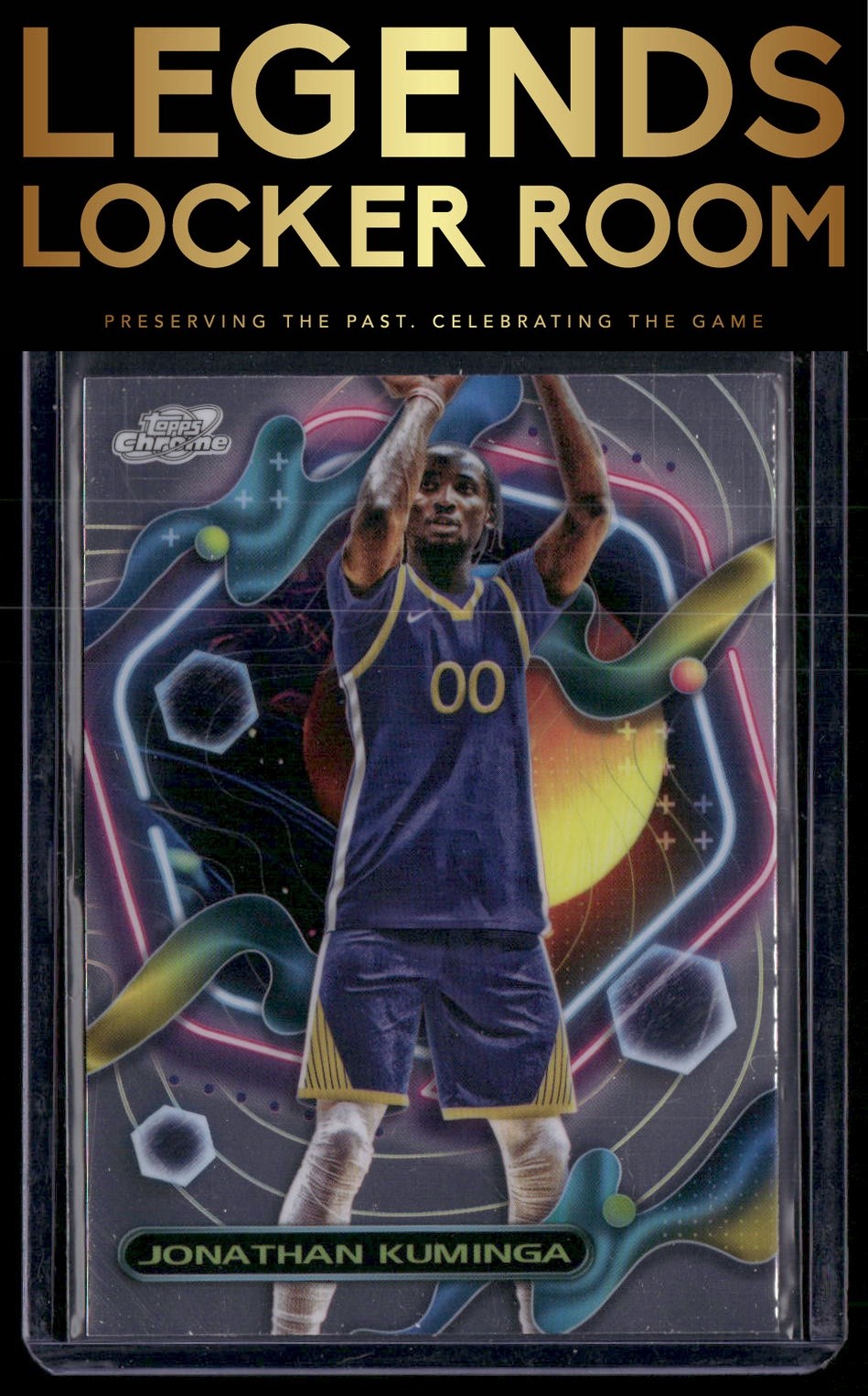2023-24 Topps Chrome Cosmic #122 Jonathan Kuminga