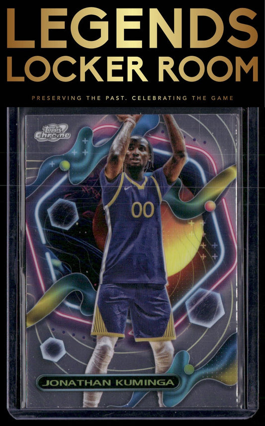 2023-24 Topps Chrome Cosmic #122 Jonathan Kuminga