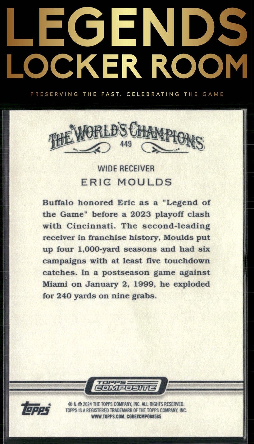 2023 Topps Composite #449 Eric Moulds