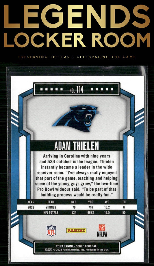 2023 Score #114 Adam Thielen