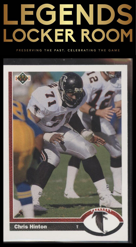 1991 Upper Deck #394b Chris Hinton