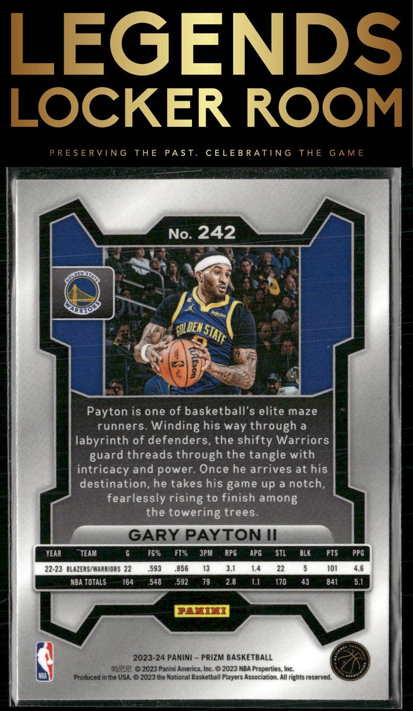 2023-24 Panini Prizm #242 Gary Payton II