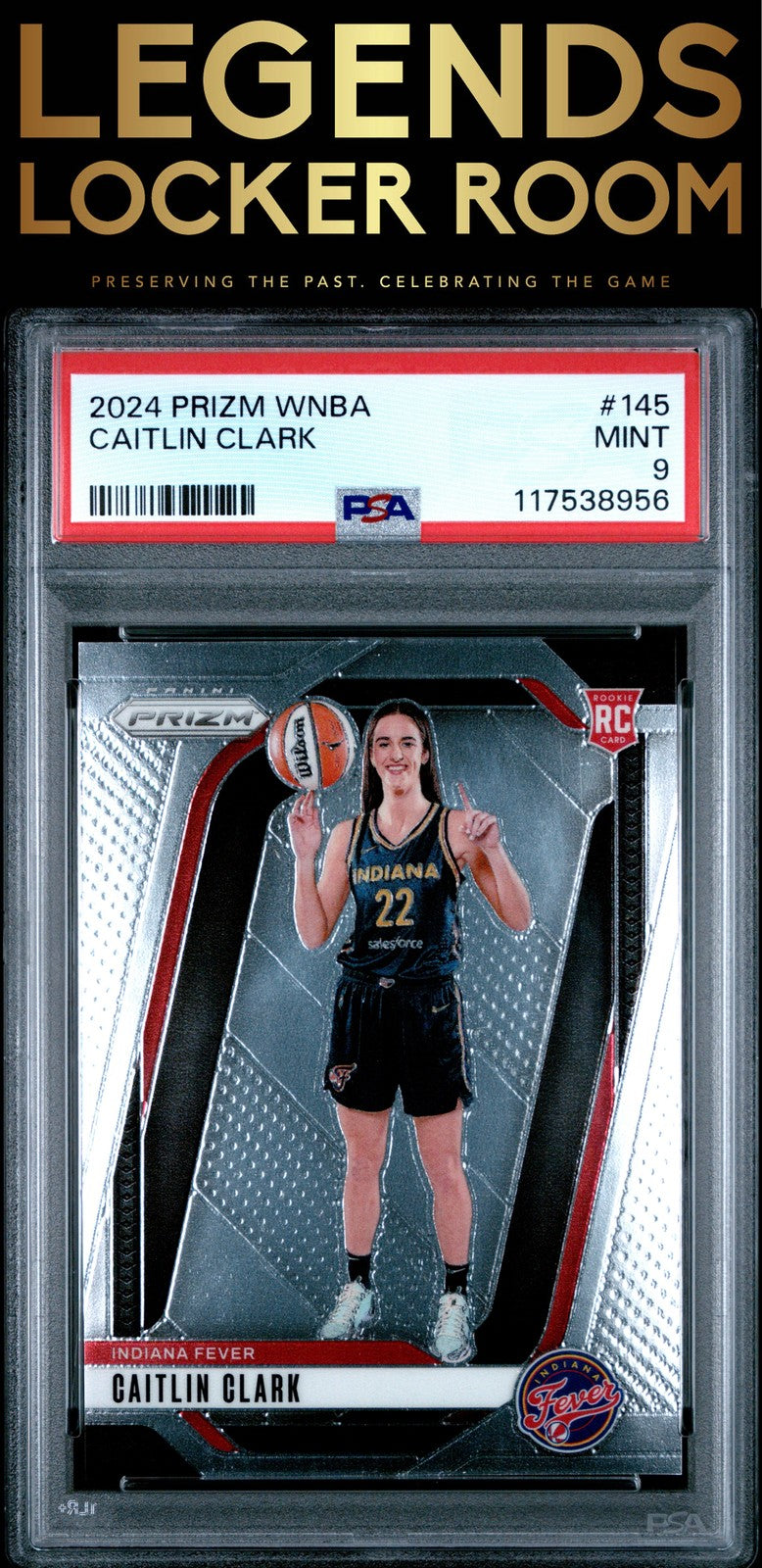 2024 Panini Prizm Wnba #145 Caitlin Clark PSA 9