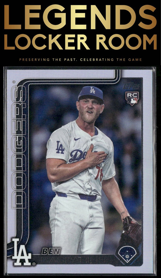 2025 Topps #384 Ben Casparius Rainbow Foil