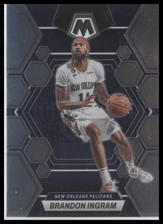 2022-23 Panini Mosaic #61 Brandon Ingram