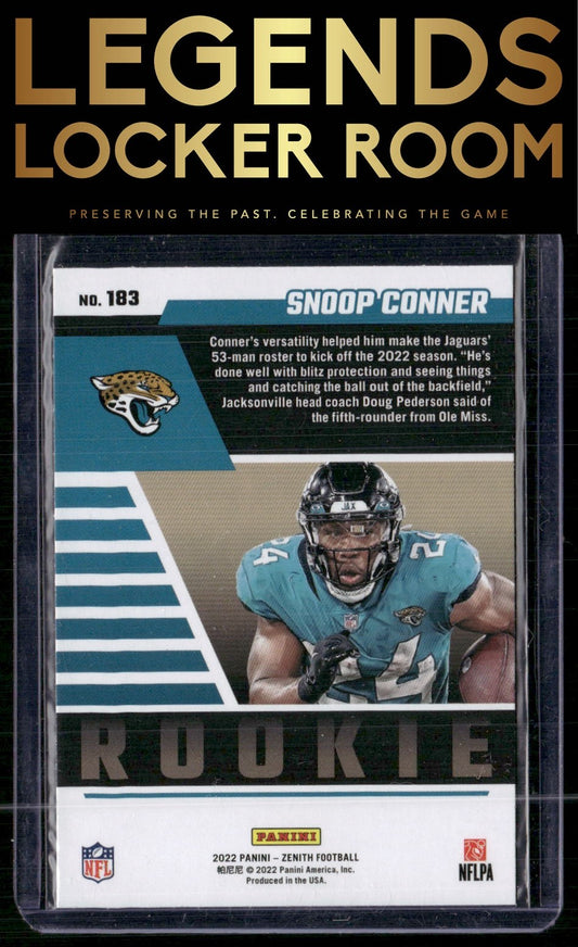 2022 Zenith #183 Snoop Conner No Huddle