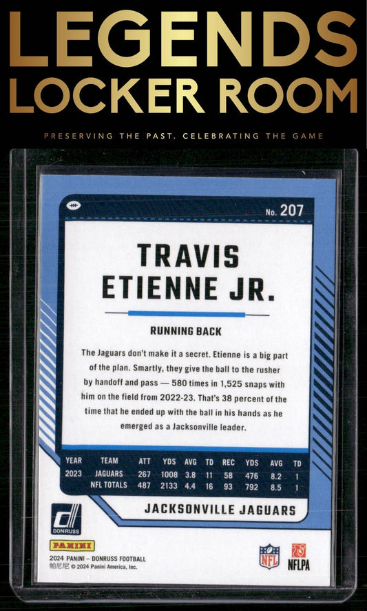 2024 Donruss #207 Travis Etienne Jr.