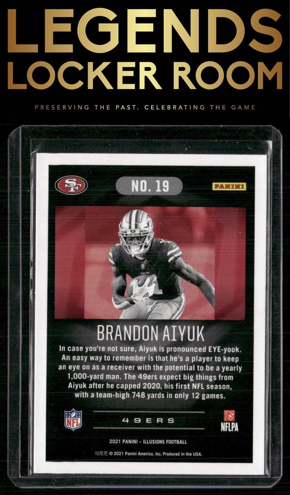 2021 Panini Illusions #19 Brandon Aiyuk