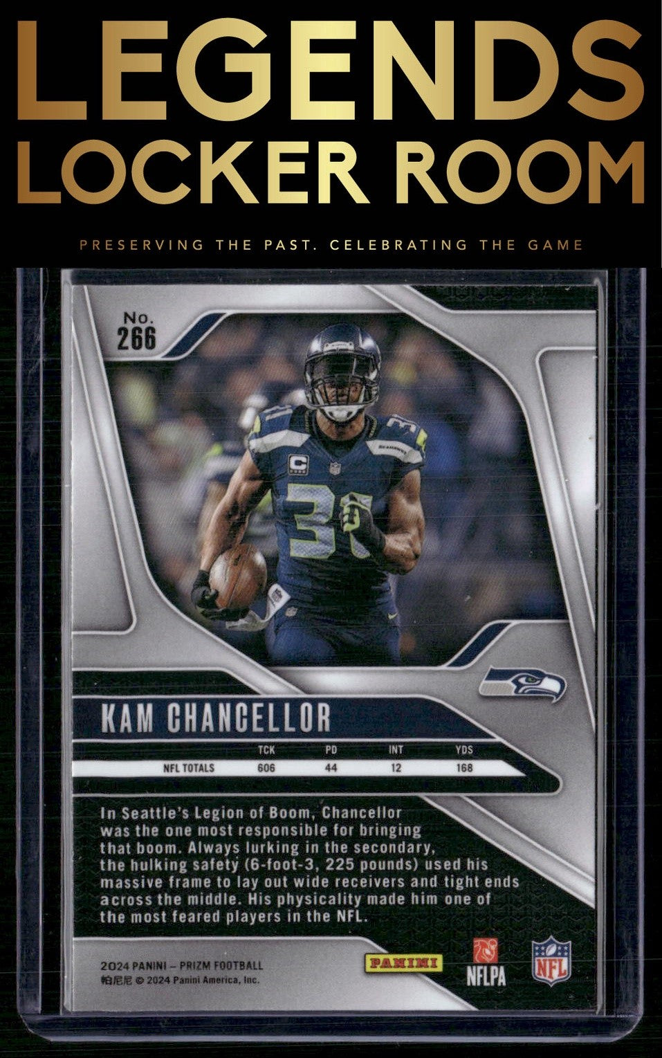 2024 Panini Prizm #266 Kam Chancellor