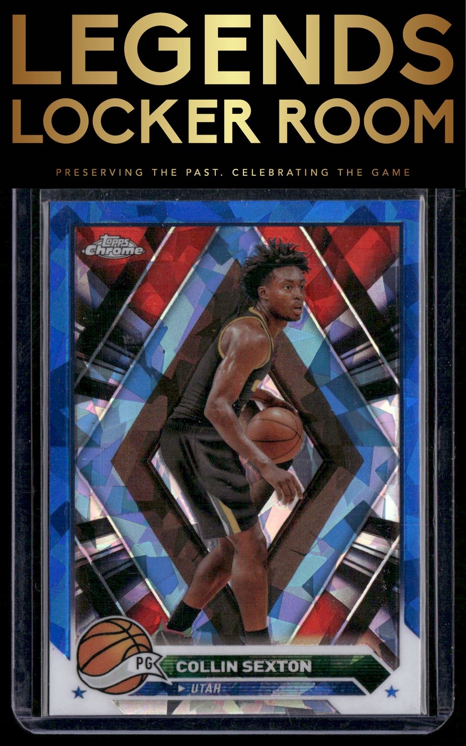 2023-24 Topps Chrome Sapphire Edition #90 Collin Sexton