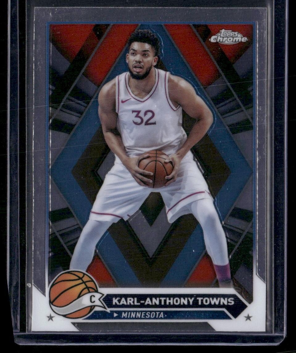 2023-24 Topps Chrome #105 Karl-Anthony Towns