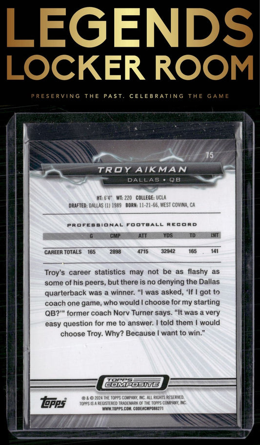 2023 Topps Composite #75 Troy Aikman