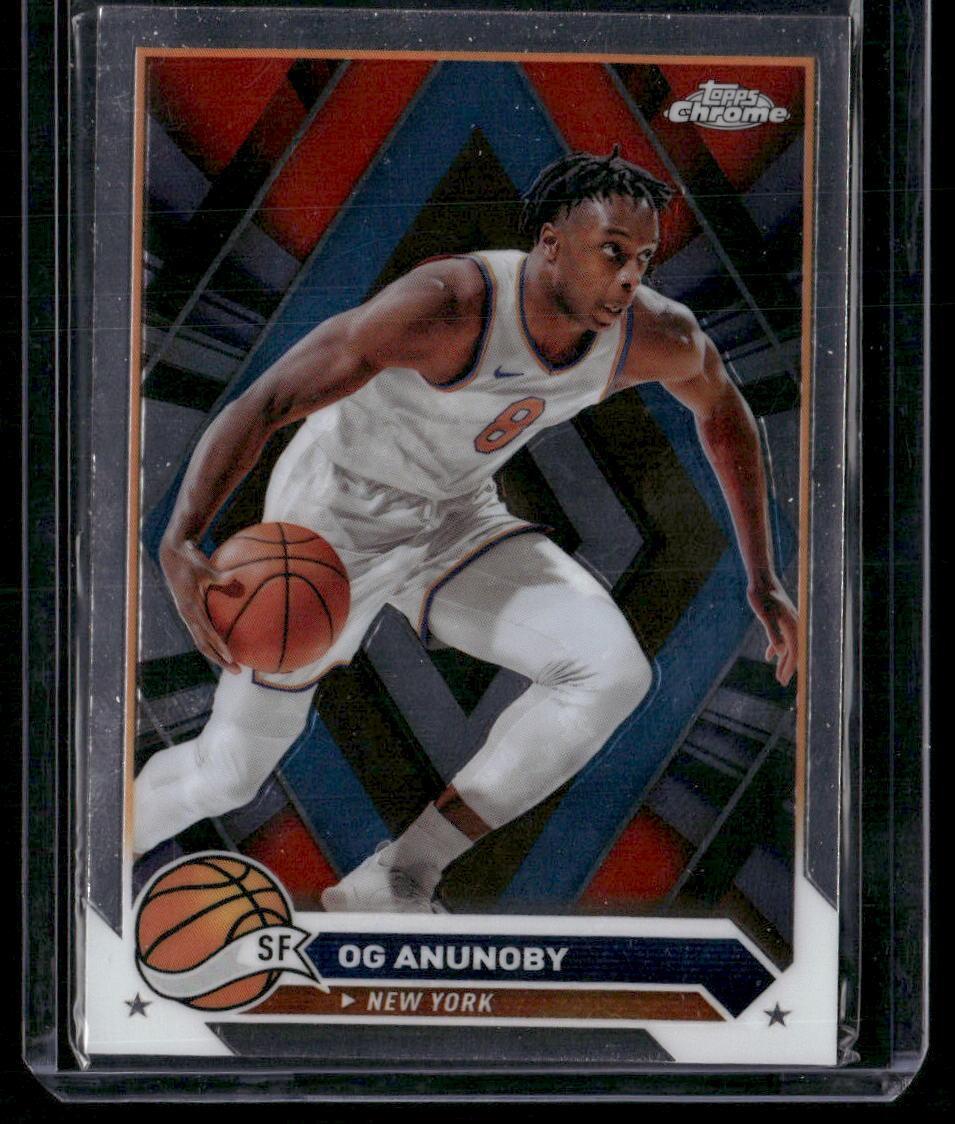 2023-24 Topps Chrome #123 OG Anunoby