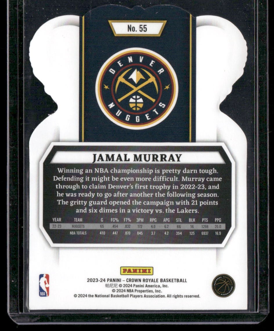 2023-24 Panini Crown Royale #55 Jamal Murray