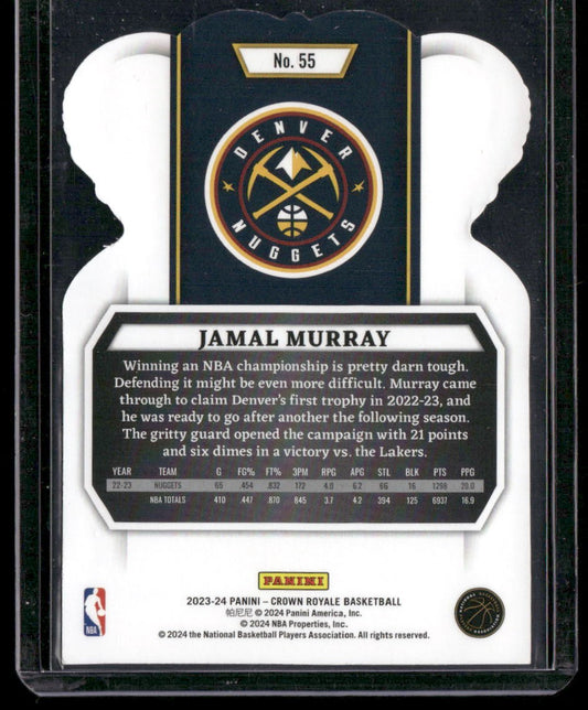 2023-24 Panini Crown Royale #55 Jamal Murray