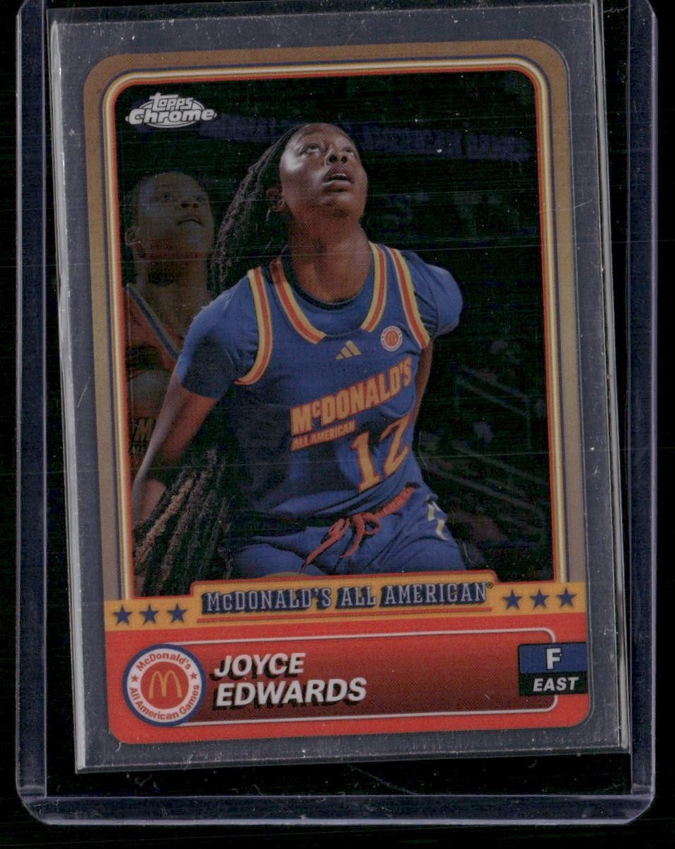 2024 Topps Chrome McDonald's All-American #3 Joyce Edwards