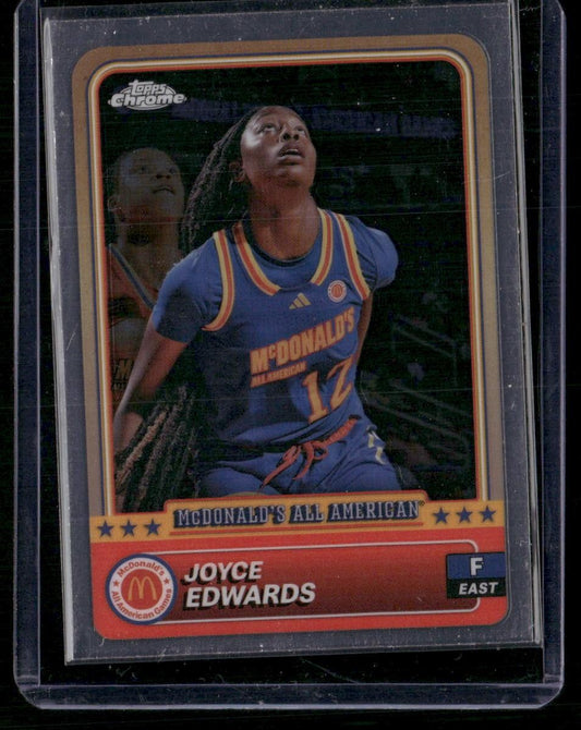 2024 Topps Chrome McDonald's All-American #3 Joyce Edwards