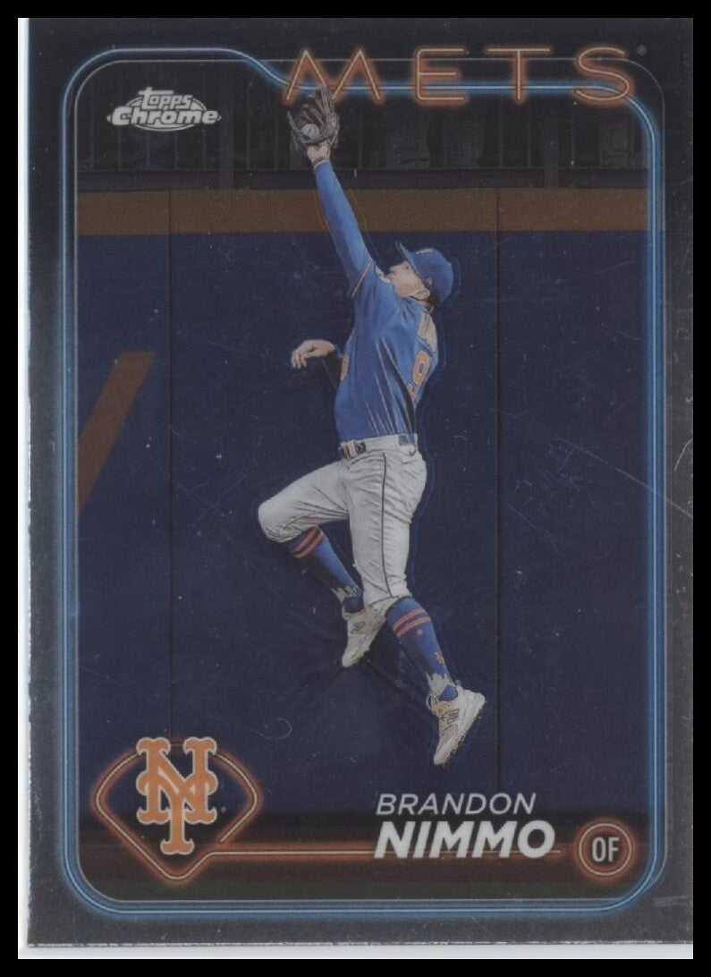 2024 Topps Chrome New York Mets #233 Brandon Nimmo