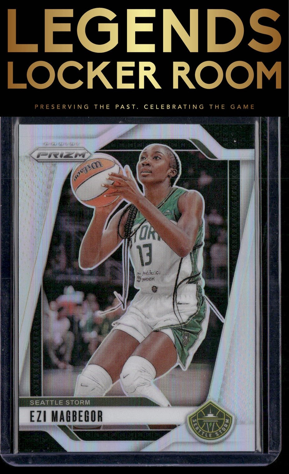 2024 Panini Prizm WNBA #50 Ezi Magbegor Silver Prizms