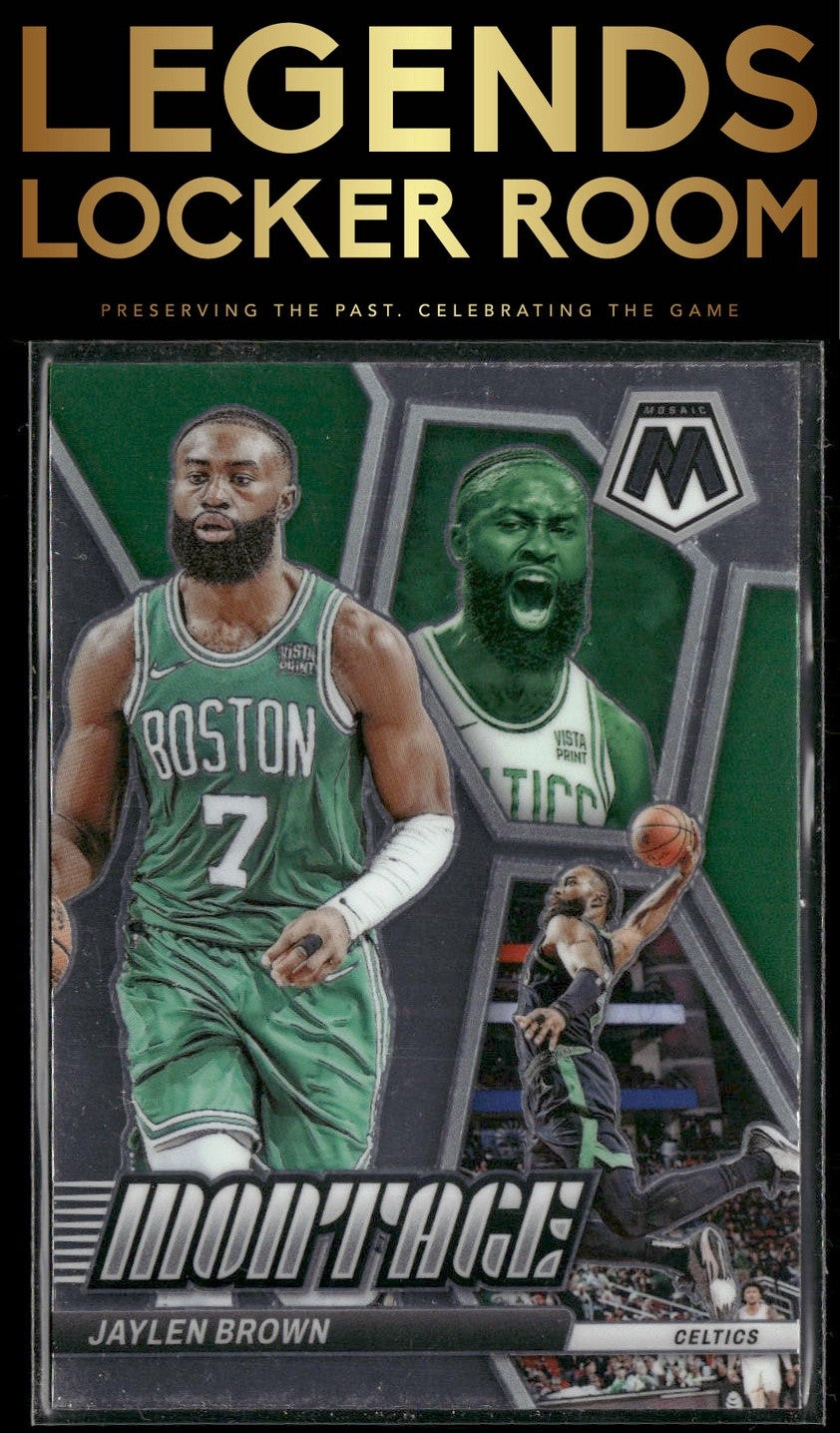 2023-24 Panini Mosaic #16 Jaylen Brown Montage