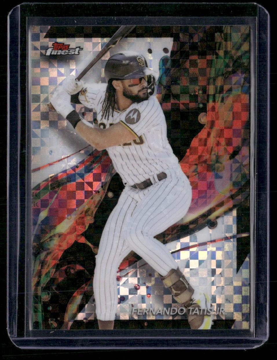 2024 Finest #16 Fernando Tatis Jr. Checkerboard Refractors