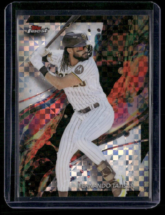 2024 Finest #16 Fernando Tatis Jr. Checkerboard Refractors