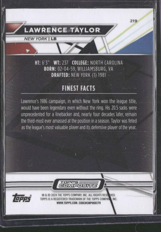 2023 Topps Composite #219 Lawrence Taylor
