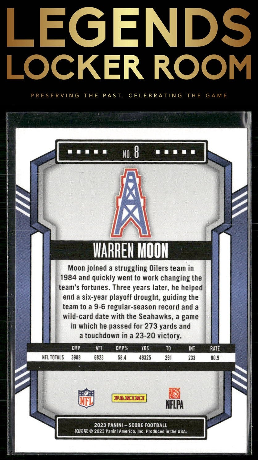 2023 Score #8 Warren Moon Gold