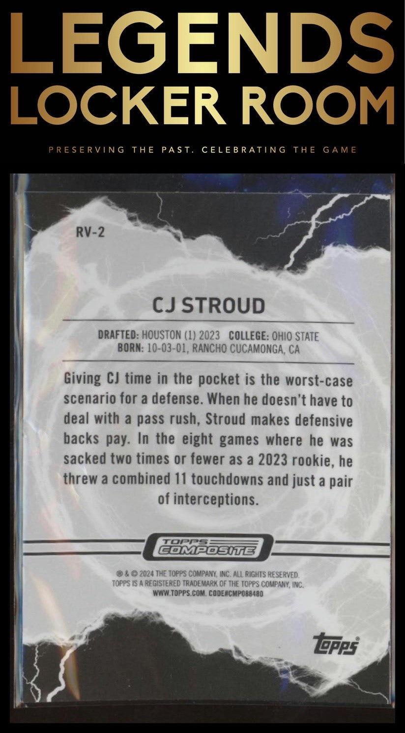 2023 Topps Composite #RV-2 CJ Stroud Resurgence Voltaic