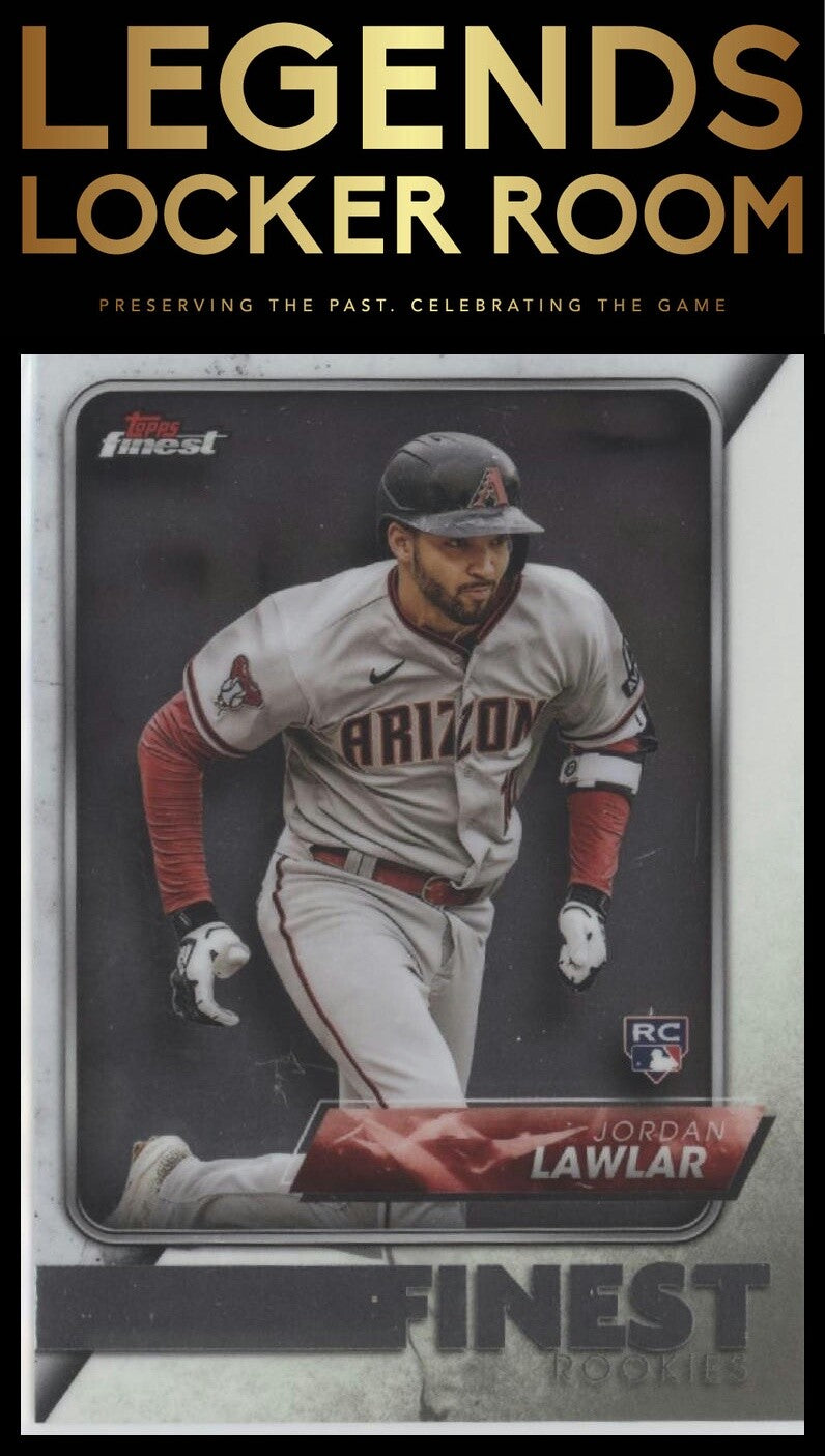 2024 Finest #FRD-15 Jordan Lawlar Finest Rookies Design Variations