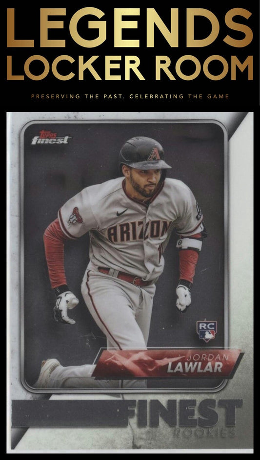 2024 Finest #FRD-15 Jordan Lawlar Finest Rookies Design Variations