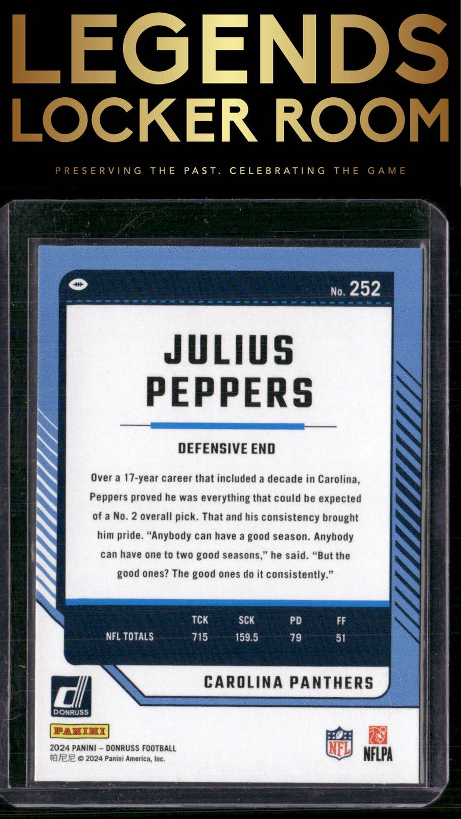 2024 Donruss #252 Julius Peppers