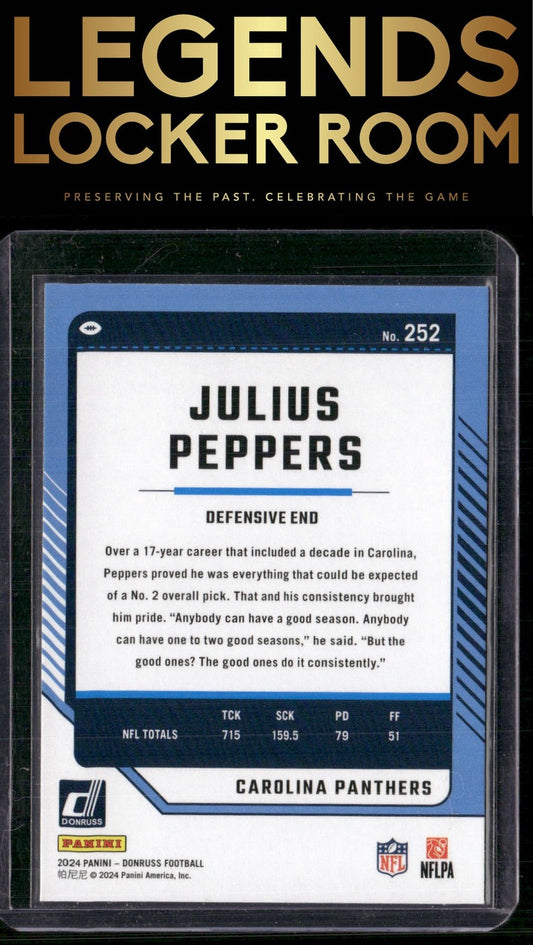 2024 Donruss #252 Julius Peppers