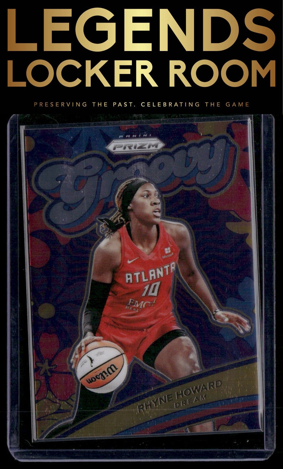 2024 Panini Prizm WNBA #9 Rhyne Howard Groovy