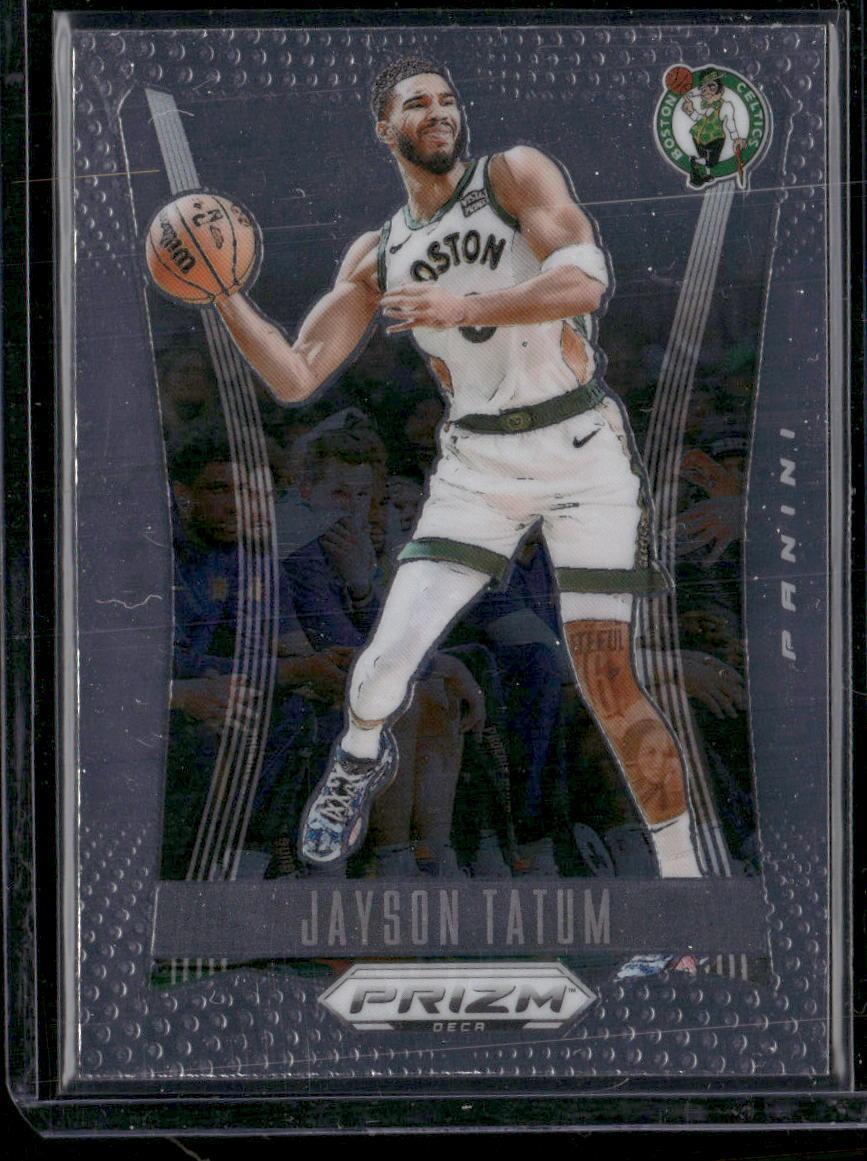 2023-24 Panini Prizm Deca #189 Jayson Tatum