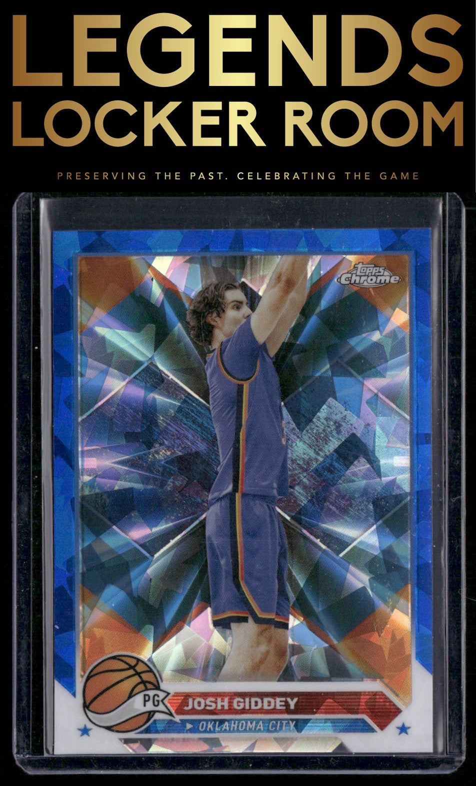 2023-24 Topps Chrome Sapphire Edition #74 Josh Giddey