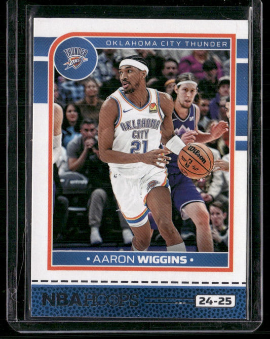 2024-25 Hoops #192 Aaron Wiggins