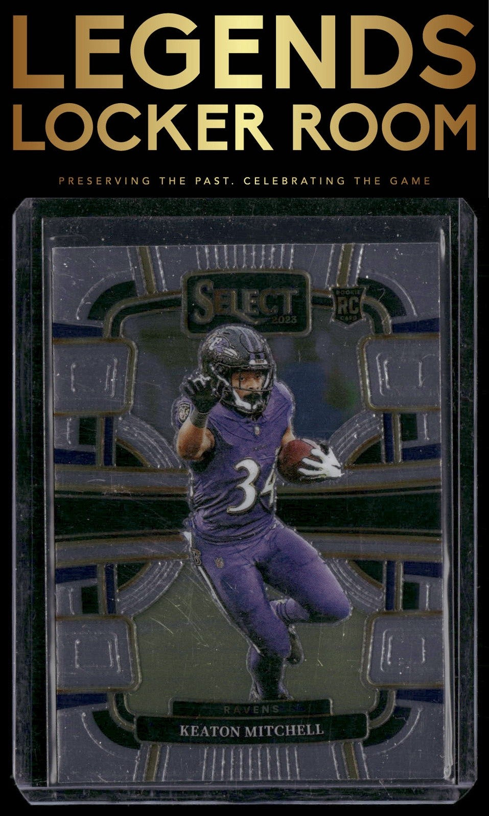 2023 Panini Select #10 Keaton Mitchell