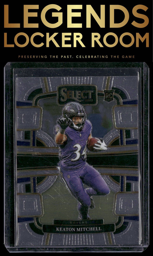2023 Panini Select #10 Keaton Mitchell
