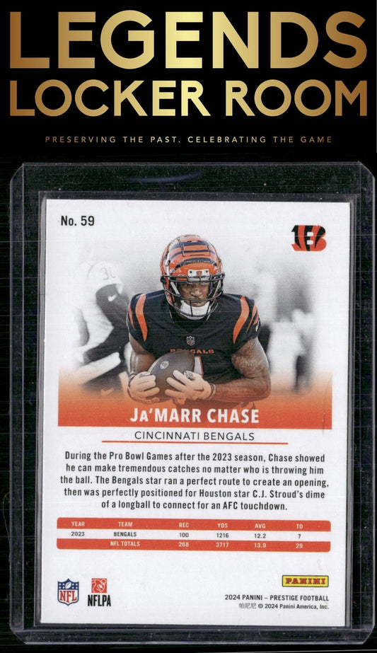 2024 Panini Prestige #59 Ja'Marr Chase