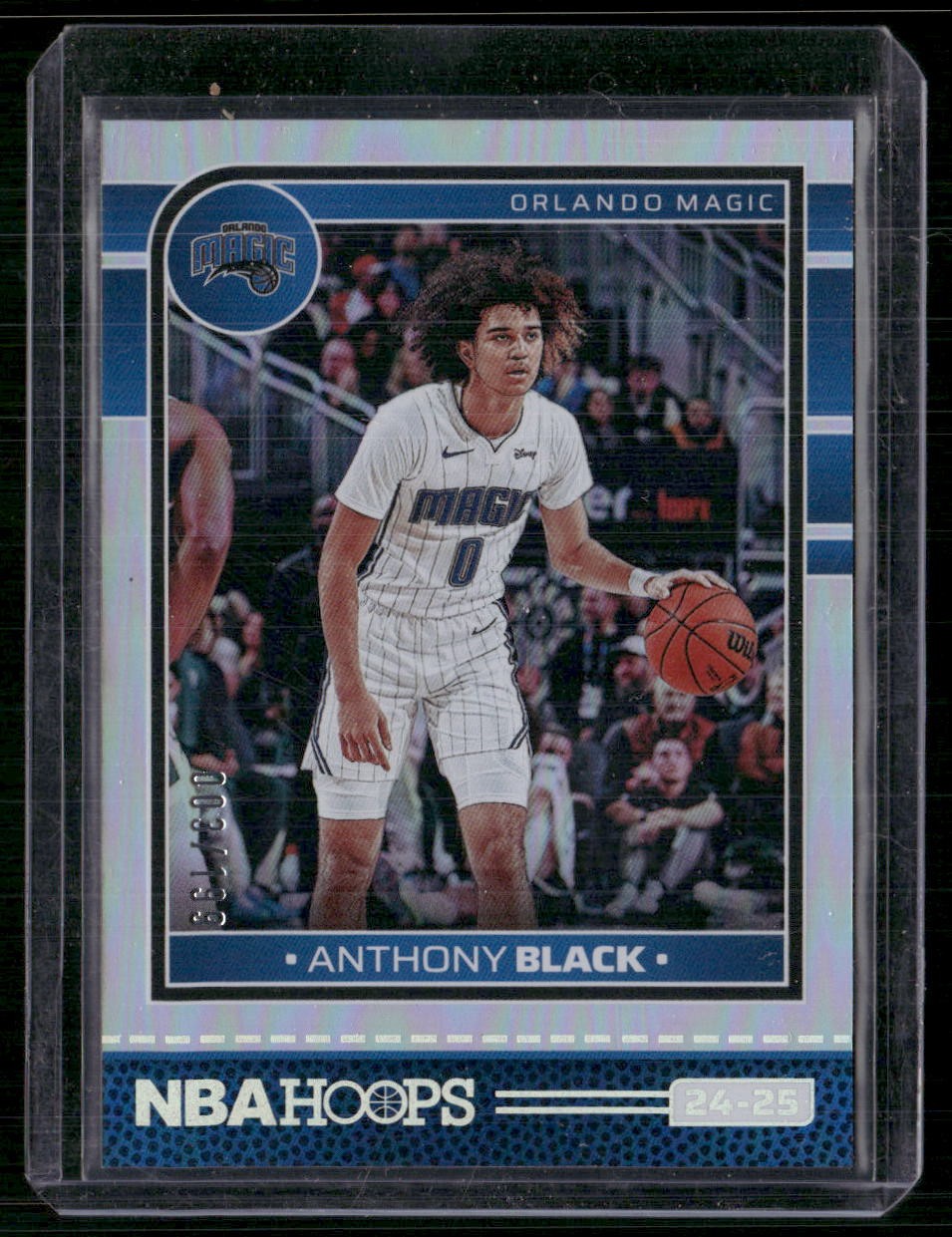 2024-25 Hoops #159 Anthony Black Silver #/199
