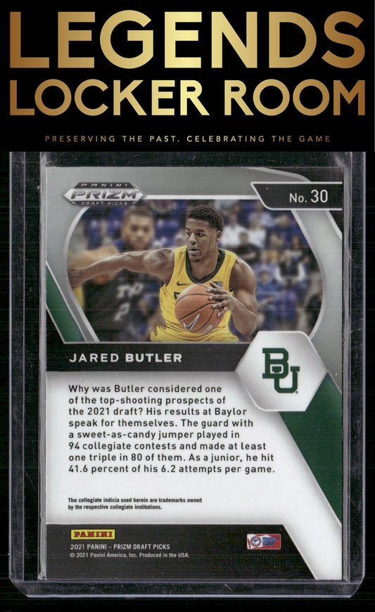 2021 Panini Prizm Draft Picks #30 Jared Butler