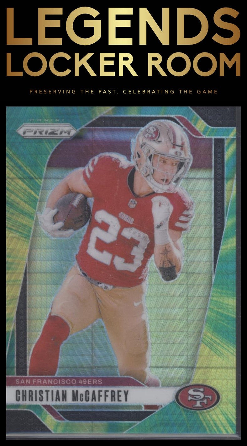 2024 Panini Prizm #250 Christian McCaffrey Hyper #/180